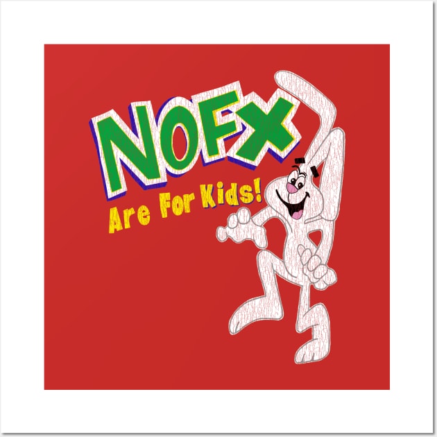 90s nofx are for kids Wall Art by Tangan Pengharapan